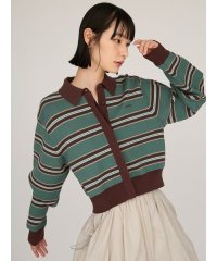 emmi atelier/ニットラガーカーディガン/508406276