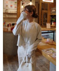 emmi atelier/【限定カラー】emmiロゴアンサンブルニットトップス/508406279