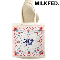 MILK FED/ミルクフェド MILKFED. FLOWER PATTERN BANDANA BAG OFF－WHITE [103253053001]/508406334