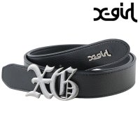 X-girl/エックスガール X－girl XG EMBLEM BELT SILVER [105253054015]/508406340