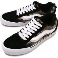 VANS/ヴァンズ VANS Knu Skool CAMO－BLACK/GREEN [VN000D22YJ7]/508406351