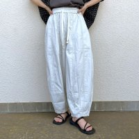 CRB/シーアールビー CRB 裾ギャザーナイロン風パンツ/508406599