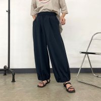 CRB/シーアールビー CRB 裾ギャザーナイロン風パンツ/508406599