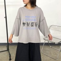 CRB/シーアールビー CRB 袖フリルネコプルオーバー/508406604