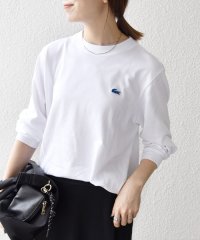 SHIPS any WOMEN/《予約》【SHIPS any別注】LACOSTE:〈洗濯機可能〉ピケ クルーネック ロンT 25AW/508406617