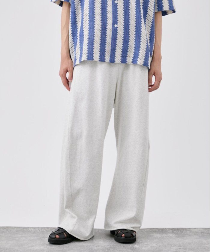 coco様　新品未使用　タグ付き　ヴィンテージピンタックバギースウェットパンツ セール】Vintage like pintuck buggy sweat pants