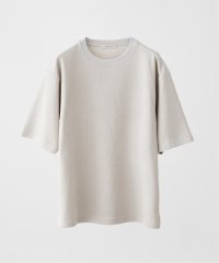 B.C STOCK/ジャガード クルーネック半袖Tシャツ/508406630
