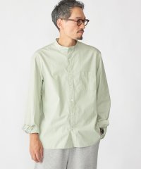 SHIPS MEN/SHIPS: 100S バンドカラー ストライプ シャツ/508406945