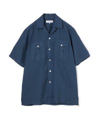 TOMORROWLAND MENS/リネン ダブルポケットハーフスリーブシャツ/508406956
