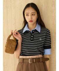 SNIDEL/シャツドッキングニットポロ/508407014