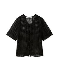 FURFUR/レース編みチャイナニットトップス/508407030