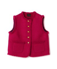 TOMORROWLAND collection/【WEB先行予約】ブークレーファンシー クルーネックジレ/508407106