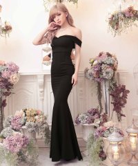 Tika/ティカ Tika キャバドレス 美ライン オフショルダー マーメイ ド タイトロングドレス (Sサイズ～XLサイズ)/508407165