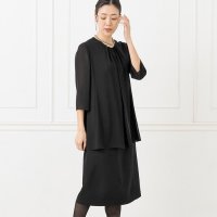 LELTKS/トウキョウソワール 東京ソワール 洗える｜縦ラインのすっきり見えワンピース/508407184