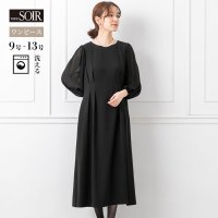 LELTKS/トウキョウソワール 東京ソワール 洗える｜タックが美しいワンピース/508407185