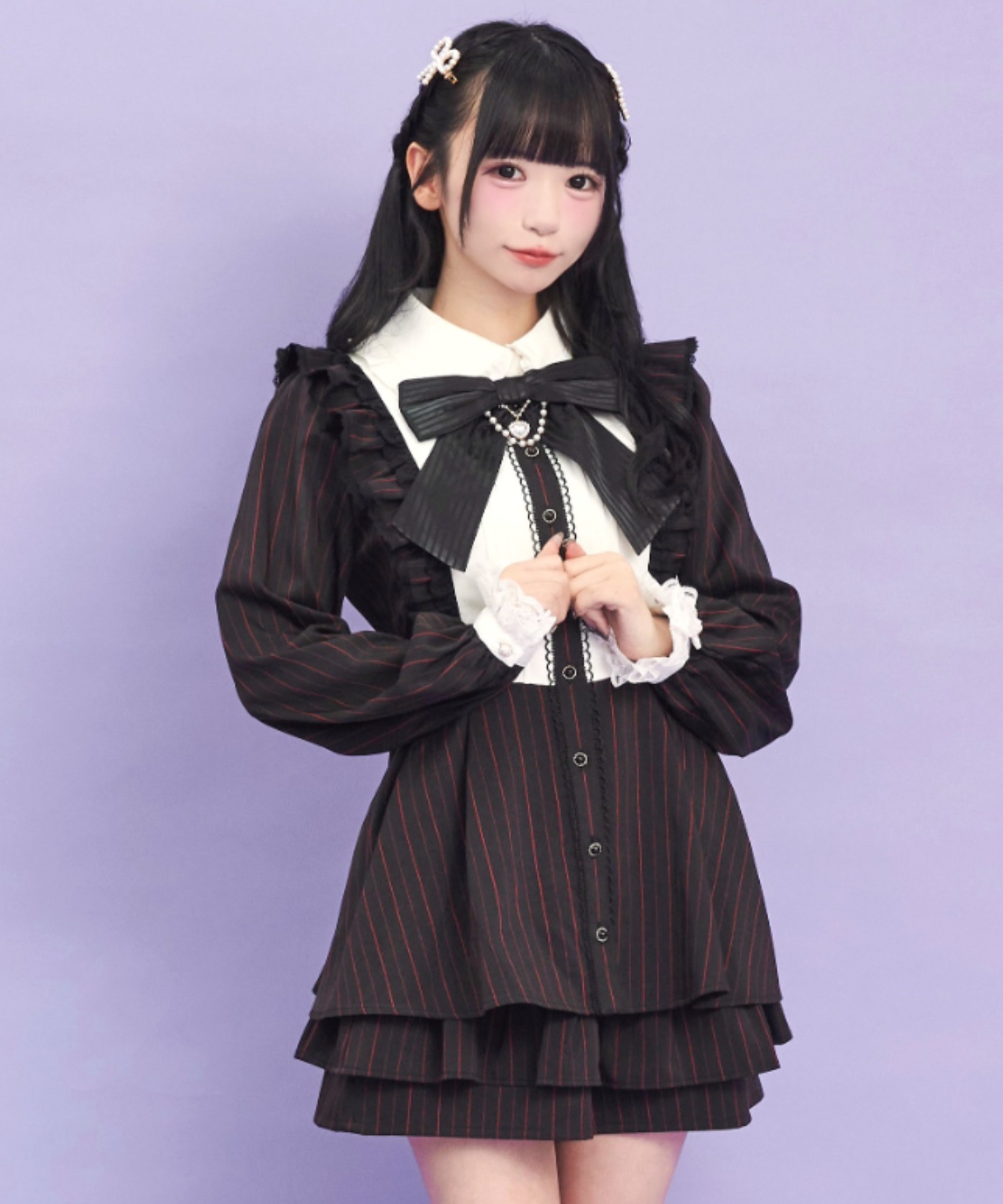 シークレットハニー Secret Honey ティアードヘムセットアップ