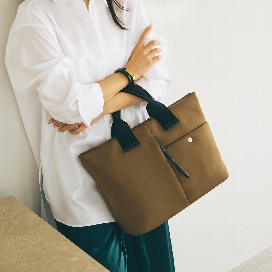 Breath TOPKAPI トートバッグ　ハンドバッグ 本仮屋ユイカ×Breath TOPKAPI】コラボ A4 トート バッグ