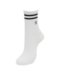 Munsingwear/マンシングウェア Munsingwear クルー丈ラインソックス/508407368