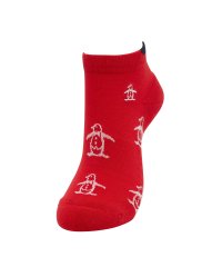 Munsingwear/マンシングウェア Munsingwear アンクル丈梵天付きペンギンジャカードソックス/508407369