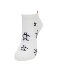 Munsingwear/マンシングウェア Munsingwear アンクル丈梵天付きペンギンジャカードソックス/508407369