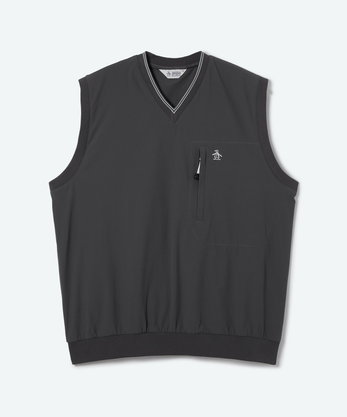 状態◎ Munsingwear マンシングウェア ジップ ナイロンベスト 3L icefield_pbm-mu4fve01m
