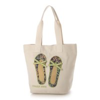 COULEUR VARIE/クロールバリエ COULEUR VARIE CV10065 帆布バレエ刺繍バッグ/508407459