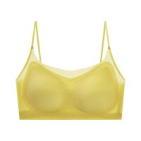 Carpe diem/カルペディエム Carpe diem ノンワイヤー ブラジャー ナイトブラ カップ付き 極薄 涼感 シームレス 軽量 冷感ブラジャー 吸汗速乾 肩楽ちん 安定ブ/508407531