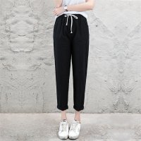 Carpe diem/カルペディエム Carpe diem 綿麻パンツ ロングパンツ ストレートパンツ ロールアップ ボトムス 春 リネン素材 リネンパンツ 夏パンツ イージーパンツ/508407538