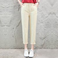 Carpe diem/カルペディエム Carpe diem 綿麻パンツ ロングパンツ ストレートパンツ ロールアップ ボトムス 春 リネン素材 リネンパンツ 夏パンツ イージーパンツ/508407538