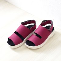 newmo/ニューモ newmo 厚底ストレッチサンダル/508407579