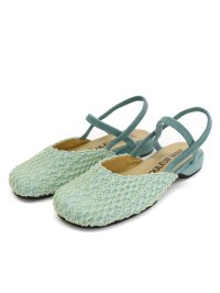 COULEUR VARIE/クロールバリエ COULEUR VARIE CV929203L レース ダブルストラップサンダル/508407614