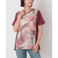 COTTON BLUE/コットンブルー COTTON BLUE プリント切替えチュニック/508407625