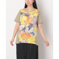 COTTON BLUE/コットンブルー COTTON BLUE プリント切替えチュニック/508407625