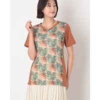 COTTON BLUE/コットンブルー COTTON BLUE プリント切替えチュニック/508407625