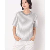 COTTON BLUE/コットンブルー COTTON BLUE 襟フリルボーダープルオーバー/508407634