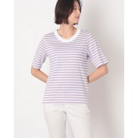 COTTON BLUE/コットンブルー COTTON BLUE 襟フリルボーダープルオーバー/508407634