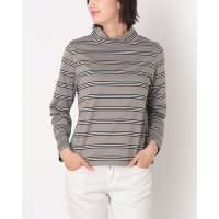 COTTON BLUE/コットンブルー COTTON BLUE ボーダーハイネックプルオーバー/508407659