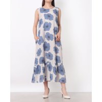LACOUPE/ラ・クープ LACOUPE ビックフラワーツイルワンピース/508407666