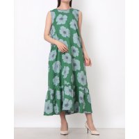 LACOUPE/ラ・クープ LACOUPE ビックフラワーツイルワンピース/508407666