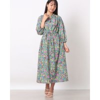 AL･DI･LA/アルディラ AL・DI・LA ギャザー襟フラワーワンピース/508407675