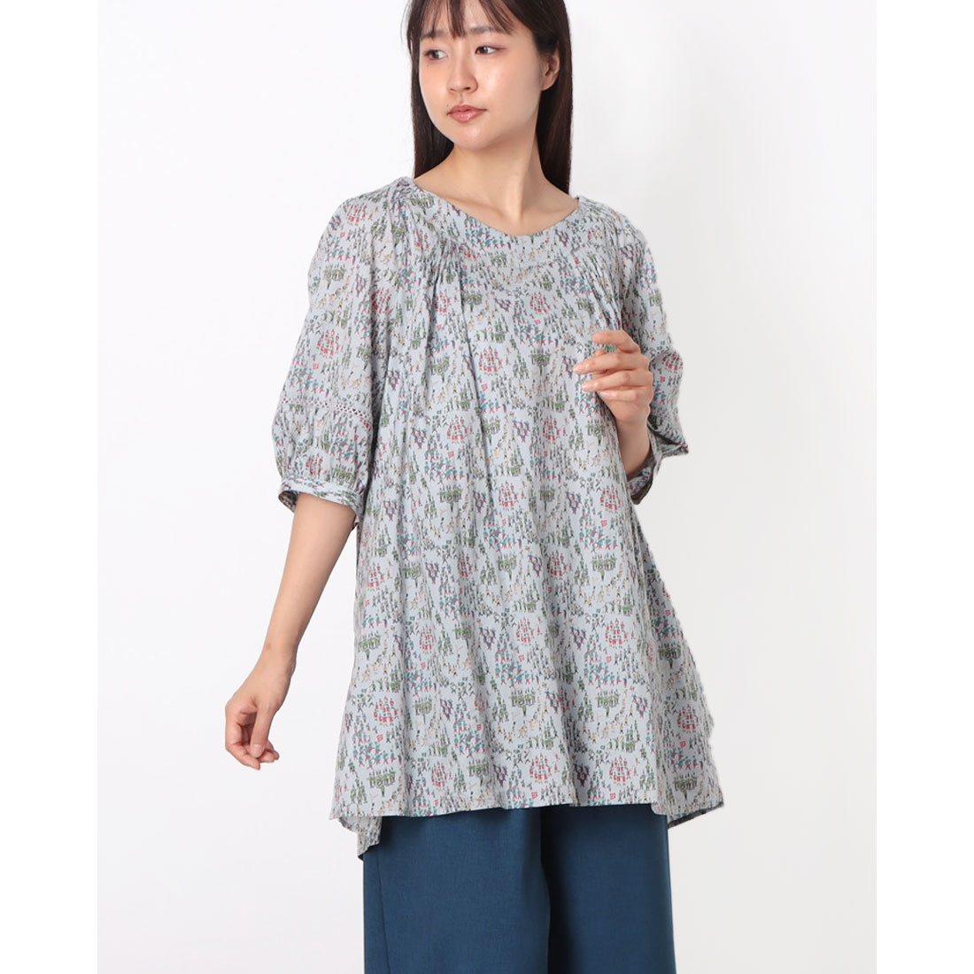 セール 30%OFF】アルディラ AL・DI・LA 【洗える】パレード柄