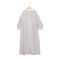 AL･DI･LA/アルディラ AL・DI・LA 【洗える】ストライプハーフスリーブゆったりワンピース/508407689
