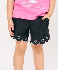 apres les cours/裾スカラップ刺繍ショートパンツ  ショート丈/508003778