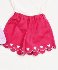 apres les cours/裾スカラップ刺繍ショートパンツ  ショート丈/508003778