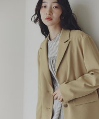 N Natural Beauty Basic/バックリボンストライプブラウス/508389327