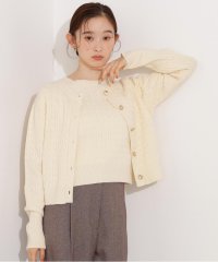 N Natural Beauty Basic/メタルボタンケーブルアンサンブル/508389338