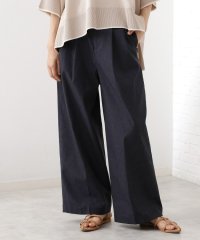 THE SHOP TK(Women)/ザ ショップ ティーケー (ウィメン) THE SHOP TK(Women) TPU2タックワイドパンツ/508406930