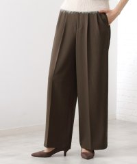THE SHOP TK(Women)/ザ ショップ ティーケー (ウィメン) THE SHOP TK(Women) TPU2タックワイドパンツ/508406930