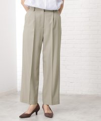 THE SHOP TK(Women)/ザ ショップ ティーケー (ウィメン) THE SHOP TK(Women) ストレートワイドパンツ【セットアップ可／洗える】/508406931