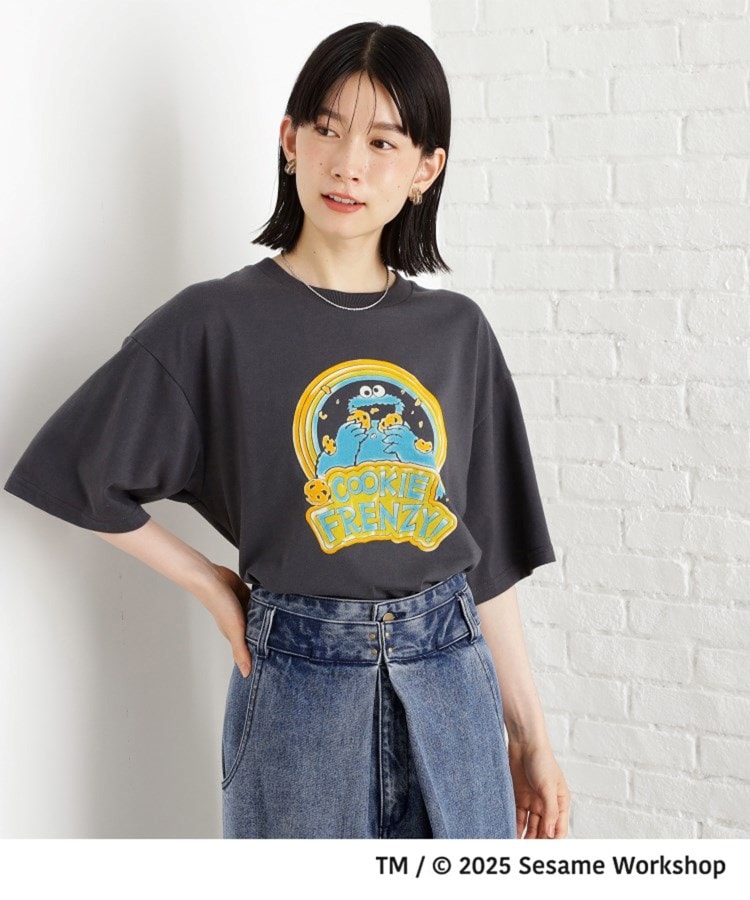 【FOTTSFOTTS】SCOOP TEE★韓国の人気★/追跡付 プリントクロップドTシャツ 1013-240806006 | rripcord（リップ
